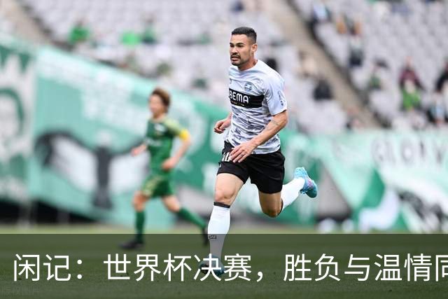 闲记：世界杯决赛，胜负与温情同在